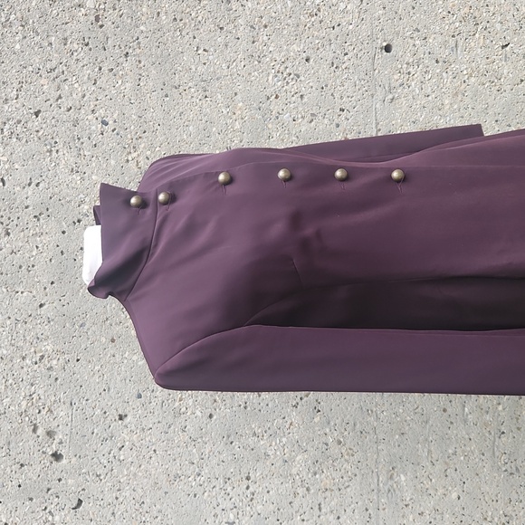 1990s plum LINDA LUNDSTROM coat - Picture 4 of 11